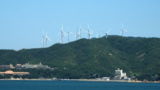 淡路島の風車