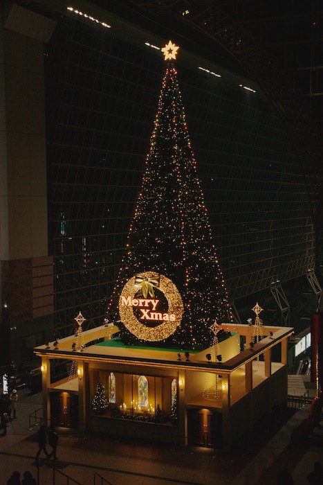京都駅のクリスマスツリー2